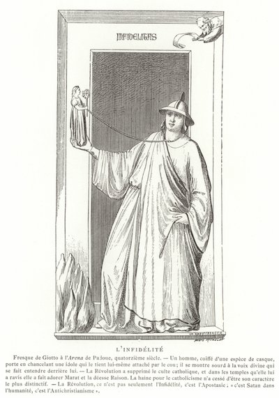 Infidelity by Giotto di Bondone